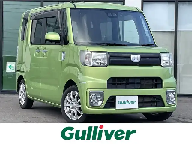 ダイハツ ウェイク L SA Ⅲ 道南・函館 2018(平30)年 6.8万km フレッシュグリーンM /社外ナビ//ワンセグTV//ドライブレコーダー//ETC//両側パワースライドドア//衝突被害軽減システム//オートマチックハイビーム//オートライト//運転席シートヒーター//スマートキー//エンジンプッシュスタート