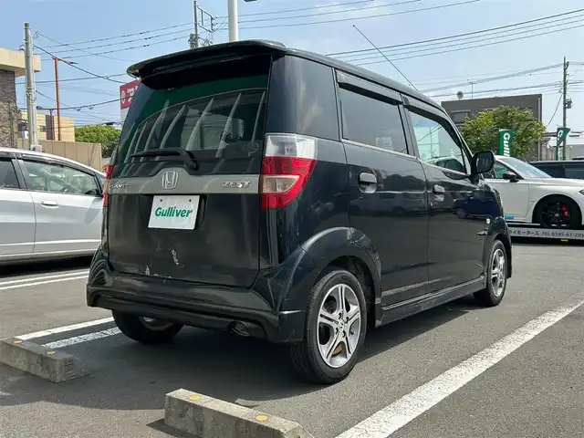 ホンダ ゼスト SPORTS G 静岡県 2008(平20)年 12.8万km ナイトホークブラックパール パワーステアリング/パワーウィンドウ/CDチェンジャー/純正フロアマット/布シート/純正アルミホイール/ABS/ダブルエアバック