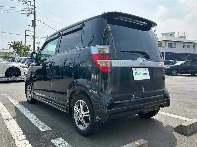 ホンダ ゼスト SPORTS G 静岡県 2008(平20)年 12.8万km ナイトホークブラックパール パワーステアリング/パワーウィンドウ/CDチェンジャー/純正フロアマット/布シート/純正アルミホイール/ABS/ダブルエアバック