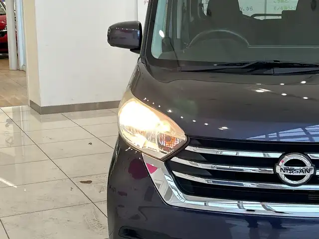 日産 デイズ ルークス X Vセレクション 埼玉県 2018(平30)年 5.3万km プレミアムパープルP エマージェンシーブレーキ/純正ナビ/　　CD/DVD/BT/フルセグ/アラウンドビューカメラ/両側パワースライドドア/ステアリングスイッチ