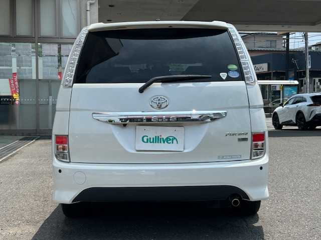 トヨタ アイシス プラタナ Vセレクション ブラン 宮城県 2014(平26)年 5万km ホワイトパールクリスタルシャイン ワンオーナー/純正ナビ（AM/FM/BT/TV/SD）/４WD/両側パワースライドドア/３列シート/コーナーセンサー/横滑り防止装置/LEDライト/オートライト/ETC/ドライブレコーダー（前後）/サマータイヤ純正AW（195/65/R15）/サマータイヤ社外AW積込み（205/55R16）/スタッドレスタイヤ社外AW積込（195/65R15）/保証書