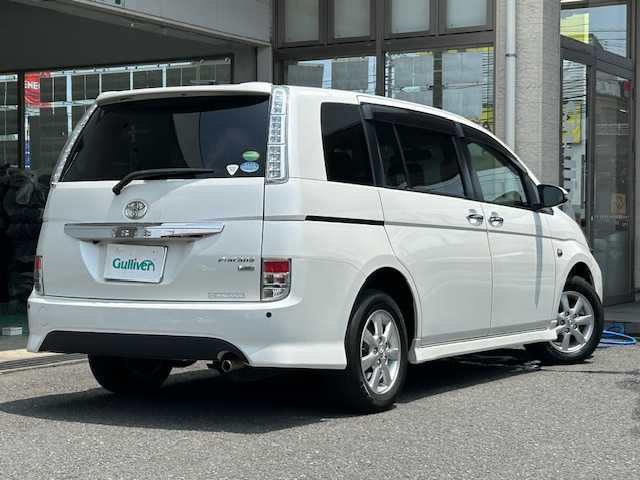 トヨタ アイシス プラタナ Vセレクション ブラン 宮城県 2014(平26)年 5万km ホワイトパールクリスタルシャイン ワンオーナー/純正ナビ（AM/FM/BT/TV/SD）/４WD/両側パワースライドドア/３列シート/コーナーセンサー/横滑り防止装置/LEDライト/オートライト/ETC/ドライブレコーダー（前後）/サマータイヤ純正AW（195/65/R15）/サマータイヤ社外AW積込み（205/55R16）/スタッドレスタイヤ社外AW積込（195/65R15）/保証書