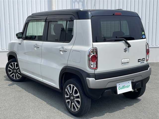 スズキ ハスラー Jスタイル Ⅲ 三重県 2018(平30)年 3.9万km ピュアホワイトパール/ブラック2トーン 社外ナビ(AM/FM/CD/DVD/TV/BT)/フルセグTV/前方ドライブレコーダー/前席シートヒーター/革巻きステアリング/ETC/ハーフレザーシート/衝突軽減ブレーキ/レーンキープアシスト/横滑り防止/アイドリングストップ/フロアマット/電動格納ミラー/禁煙車