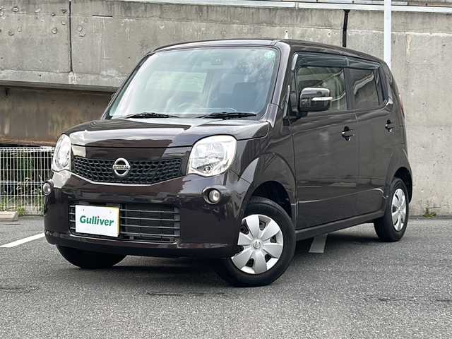 日産 モコ Xアイドリングストップ 愛知県 2012(平24)年 4.7万km アーバンブラウン ワンオーナー/純正SDナビ（MC312D-A)/フルセグTV・Bluetooth・AM・FM・CD・DVD/スマートキー/プッシュスタート/純正フロアマット/純正ドアバイザー/前方ドライブレコーダー（HDR-352GH ）/ハロゲンヘッドライト/フォグランプ/電格ドアミラー/保証書/取扱説明書/スペアスマートキー