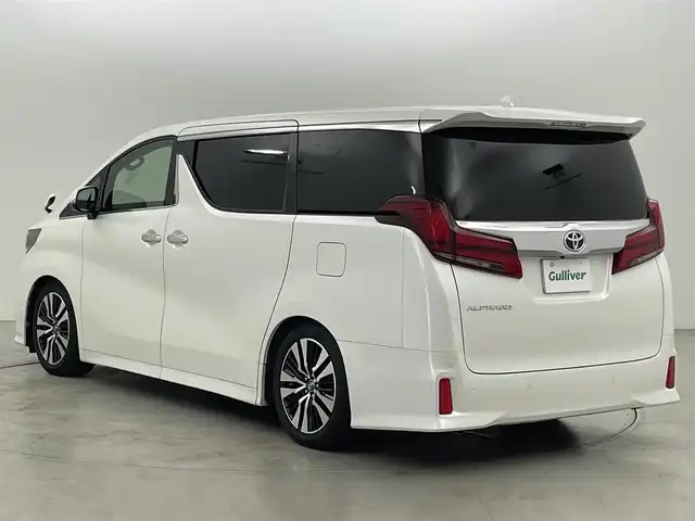 トヨタ アルファード S Cパッケージ 福岡県 2019(平31)年 5.1万km ホワイトパールクリスタルシャイン Ｗサンルーフ　/１２．１型後席モニター　/純正１０型ナビ、バックカメラ　/デジタルルームミラー　/ＥＴＣ　/３６０°ドライブレコーダー　/レーダークルコン　/コーナーセンサー　/セーフティセンス　/衝突軽減ブレーキ　/レーンキープ　/ブラインドスポットモニター　/ＰＫＳＢ　/ＭＴモード付き　/オートマチックハイビーム　/両側電動スライドドア　/パワーバックドア　/シートベンチレーション／ヒーター　/ステアリングヒーター　/純正１８インチアルミホイール　/３眼ＬＥＤヘッドライト　/テイン車高調