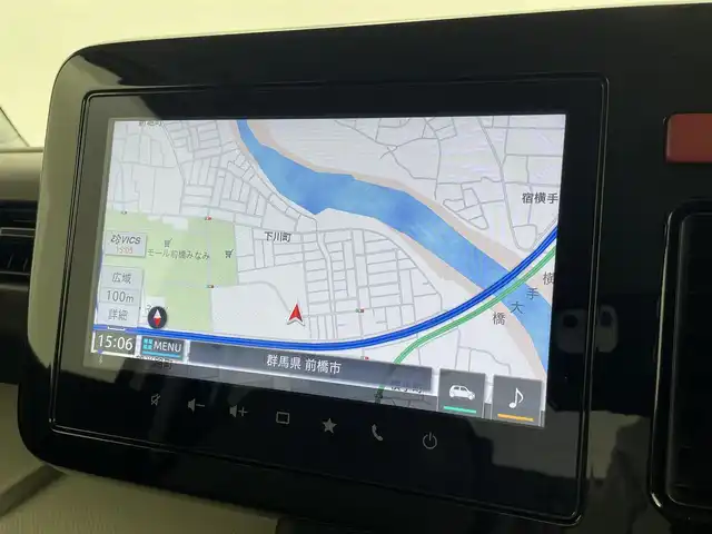 スズキ スペーシア HYBRID X 福島県 2024(令6)年 0.1万km 黄 禁煙車　純正ナビ（ＢＴ，ＵＳＢ，アップルカープレイ、フルセグ）全方位カメラ　両側パワスラ　衝突軽減システム　標識認識機能　コーナーセンサー　シートヒーター　レーンキープアシスト　アイドリングストップ