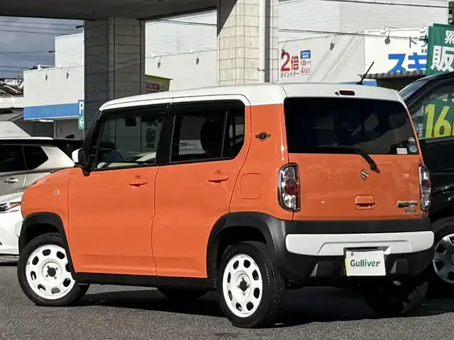 スズキ ハスラー G 愛知県 2019(平31)年 3.7万km パッションオレンジマイカ/スペリアホワイト /社外メモリナビ//社外フルセグTV//AM/FM/BT/TV/CD/DVD//バックカメラ//ETC//前後ドラレコ//横滑り防止装置//衝突被害軽減ブレーキ//レーンアシスト//アイドリングストップ//ヘッドライトレベライザー//ステアスイッチ//シートヒーター(D/N)//HIDヘッドライト//フロントフォグランプ//純正フロアマット//純正ドアバイザー//電格ミラー//イモビライザー//ISOFIX//ダブルエアバック//スマートキー//スペアキー1本//取扱説明書//記録簿(R7)