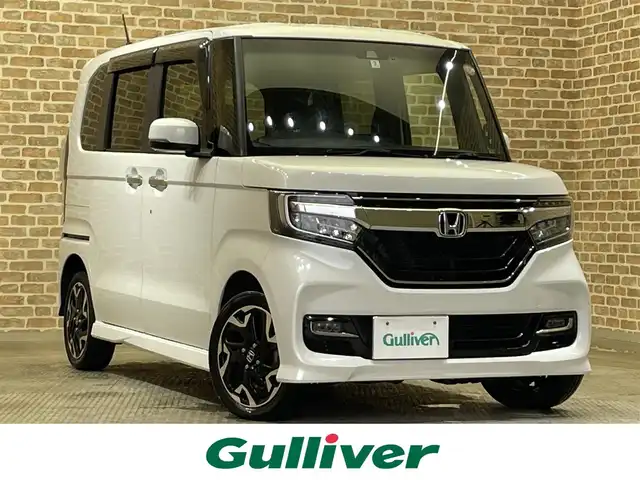 ホンダ Ｎ ＢＯＸ G L ターボ ホンダセンシング 岩手県 2020(令2)年 2.7万km プラチナホワイトパール ワンオーナー/４WD/ターボ/両側パワースライドドア/パドルシフト/ホンダセンシング/衝突軽減ブレーキ/アダプティブクルーズコントロール/車線維持支援機能/路外逸脱抑制機能/誤発進抑制機能/オートハイビーム/横滑り防止装置/アイドリングストップ/前席シートヒーター/アレルクリーンプラスシート/純正ナビ/フルセグTV/バックカメラ/ドライブレコーダー/ETC/フルLEDヘッドライト/純正１５インチアルミホイール