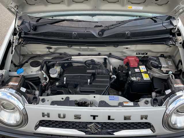 スズキ ハスラー F リミテッド 福島県 2017(平29)年 6.3万km クリスタルホワイトパール/ブラック2トーン レーダーブレーキサポート　社外ナビ　バックＣ　ＥＴＣ　フルセグ　ＢＴ　ステリモ　前席シートヒーター　スペアキー　純正ゴムマット　純正ドアバイザー　ＨＩＤヘッドライト　オートライト　電格ミラー　取説