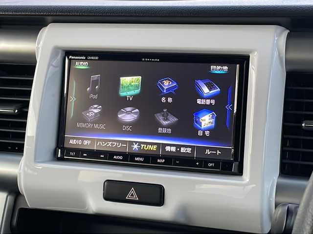 スズキ ハスラー F リミテッド 福島県 2017(平29)年 6.3万km クリスタルホワイトパール/ブラック2トーン レーダーブレーキサポート　社外ナビ　バックＣ　ＥＴＣ　フルセグ　ＢＴ　ステリモ　前席シートヒーター　スペアキー　純正ゴムマット　純正ドアバイザー　ＨＩＤヘッドライト　オートライト　電格ミラー　取説