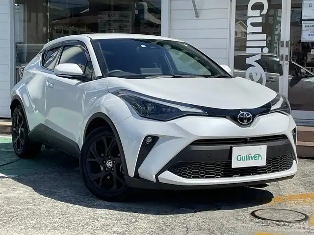 トヨタ Ｃ－ＨＲ G－T モード ネロ セーフティプラス 神奈川県 2022(令4)年 0.5万km プラチナホワイトパールマイカ ワンオーナー/純正メモリナビ/　（Bluetoorh・USB・Miracast）/ハーフレザーシート/前席シートヒーター/トヨタセーフティセンス/レーダークルーズコントロール/全方位モニター/ブラインドスポットモニター/ビルトインETC/LEDヘッドライト/LEDフォグライト/スマートキー×2/保証書/取扱説明書