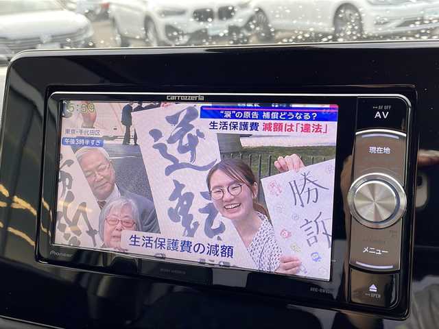 日産 デイズ ハイウェイスターX 新潟県 2019(令1)年 2.1万km アッシュブラウン/ソーダブルー 純正ナビ/（DTV/DVD/Bluetooth）/衝突軽減/レーンキープ/全周囲カメラ/クリアランスソナー/プッシュスタート/アイドリングストップ/フロアマット/LEDヘッドライト/フォグランプ/ウィンカーミラー/電格ミラー/ドアバイザー