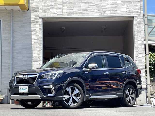 スバル フォレスター ハイブリッド アドバンス 大分県 2018(平30)年 8.9万km 紺 純正18インチアルミホイール/SDナビゲ/Bluetooth/フルセグTV/アイサイト/パドルシフト/バック/サイド/フロントカメラ/ブラインドスポットモニター/純正ドライブレコーダー/全席シートヒーター /ハンドルヒーター/D/N席パワーシート/D席シートメモリー/LEDヘッドライト/衝突被害軽減ブレーキ/横滑り防止装置/X-MODE搭載/デジタルインナーミラー/純正ETC/スマートキー/プッシュスタート