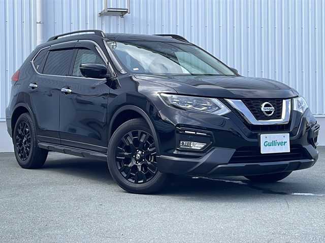 日産 エクストレイル 20X エクストリーマーX 三重県 2017(平29)年 2.4万km ダイヤモンドブラック 純正9型ナビ/サンルーフ/全周囲カメラ/純正ドライブレコーダー/純正デジタルインナーミラー/全席シートヒーター/電動リヤゲート/社外ETC/ステアリングリモコン/車線警報/衝突軽減ブレーキ/オートライト/アイドリングストップ/４WD/電動格納ミラー/禁煙車