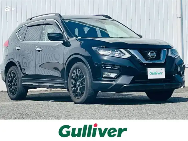 日産 エクストレイル 20X エクストリーマーX 熊本県 2017(平29)年 2.4万km ダイヤモンドブラック 純正9型ナビ/サンルーフ/全周囲カメラ/純正ドライブレコーダー/純正デジタルインナーミラー/全席シートヒーター/電動リヤゲート/社外ETC/ステアリングリモコン/車線警報/衝突軽減ブレーキ/オートライト/アイドリングストップ/４WD/電動格納ミラー/禁煙車