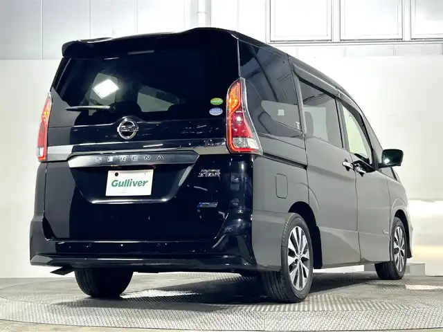 日産 セレナ ハイウェイスター 大阪府 2017(平29)年 2.9万km ダイヤモンドブラック ProPILOT 純正9incナビTV 360カメラ 後席モニター デジタルインナーミラー ハンズフリー両側パワースライドドア 衝突軽減 レーダーC クリアランスソナー パークアシスト ドラレコ