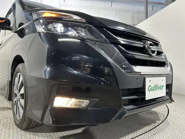 日産 セレナ ハイウェイスター 大阪府 2017(平29)年 2.9万km ダイヤモンドブラック ProPILOT 純正9incナビTV 360カメラ 後席モニター デジタルインナーミラー ハンズフリー両側パワースライドドア 衝突軽減 レーダーC クリアランスソナー パークアシスト ドラレコ