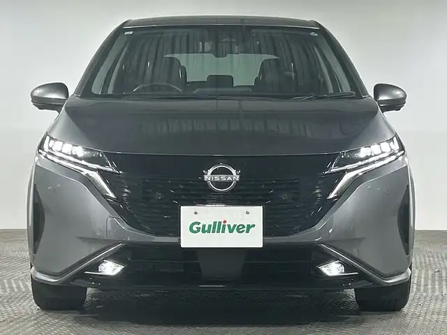 日産 オーラ G 神奈川県 2021(令3)年 2.7万km ダークメタルグレー 純正9インチワイドコネクトナビ/BT&USB&HDMI&Apple Car Play Android Auto フルセグTV/インテリジェントアラウンドビューモニター/BOSEパーソナルプラスサウンドシステム/プロパイロット/インテリジェントクルーズコントロール/インテリジェントエマージェンシーブレーキ/踏み間違い衝突防止アシスト/標識検知機能/前方衝突予測警報/車線逸脱警報/ふらつき警報/車線逸脱防止支援システム/エマージェンシーストップシグナル/後側方衝突防止支援システム/後側方車両検知警報/後退時車両検知機能/電動パーキングブレーキ/ブレーキオートホールド/デジタルインナーミラー/ワイヤレス充電器/純正ドライブレコーダー/純正ビルトインETC2.0/ハーフレザーシート/LEDヘッドライト/オートマチックハイビーム/LEDヘッドライト