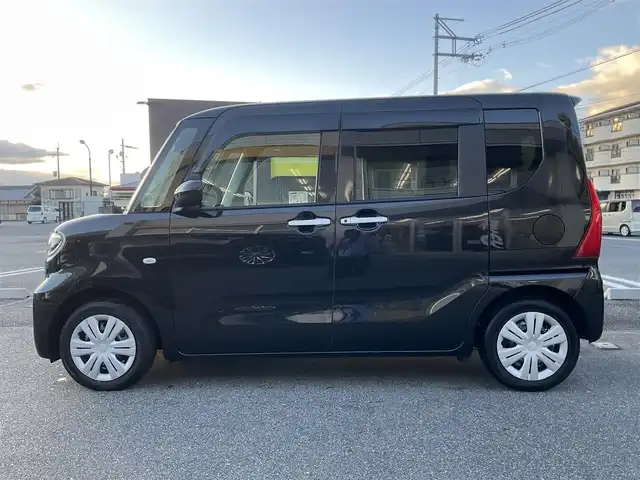 ダイハツ タント X 滋賀県 2023(令5)年 4.3万km ブラックマイカメタリック 車検8年10月まで/スマートアシスト/社外8インチナビ/Bluetooth、フルセグテレビ/バックカメラ/ETC/前後ドライブレコーダー/前席シートヒーター/片側パワースライドドア/電子パーキング/ブレーキホルード/LEDヘッドライト/取扱説明書/保証書