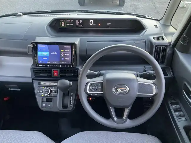 ダイハツ タント X 滋賀県 2023(令5)年 4.3万km ブラックマイカメタリック 車検8年10月まで/スマートアシスト/社外8インチナビ/Bluetooth、フルセグテレビ/バックカメラ/ETC/前後ドライブレコーダー/前席シートヒーター/片側パワースライドドア/電子パーキング/ブレーキホルード/LEDヘッドライト/取扱説明書/保証書