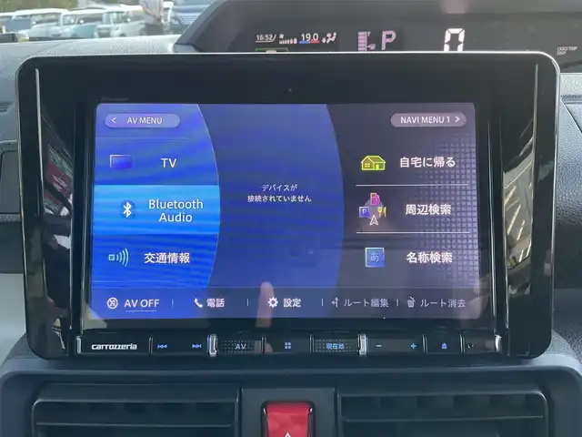 ダイハツ タント X 滋賀県 2023(令5)年 4.3万km ブラックマイカメタリック 車検8年10月まで/スマートアシスト/社外8インチナビ/Bluetooth、フルセグテレビ/バックカメラ/ETC/前後ドライブレコーダー/前席シートヒーター/片側パワースライドドア/電子パーキング/ブレーキホルード/LEDヘッドライト/取扱説明書/保証書