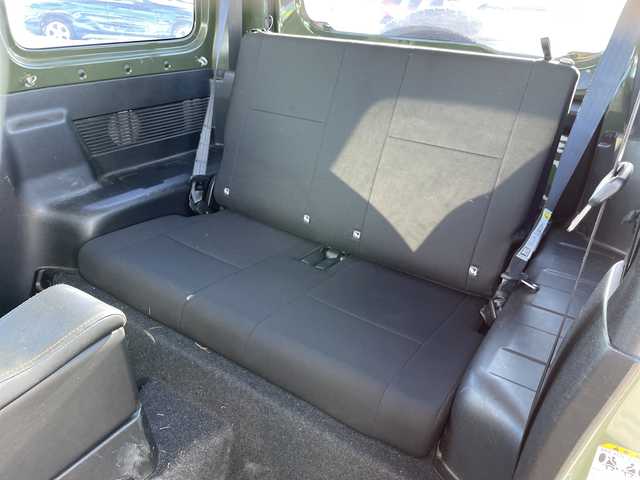 スズキ ジムニー XG 道央・札幌 2019(平31)年 15.3万km ジャングルグリーン ４WD/純正SDナビ/AM/FM/BT/SD/CD/DVD/フルセグ/衝突被害軽減ブレーキ/横滑り防止装置/ダウンヒルアシストコントロール/センターデフロック/レーンキープアシスト/バックカメラ/革巻きステアリング/リモコンキー/ハロゲンヘッドライト/オートライト/ヘッドライトレベライザー/純正フロアマット/ドアバイザー/ルーフレール/社外AW付夏タイヤ積込/185/85/R16/2023年/山6mm