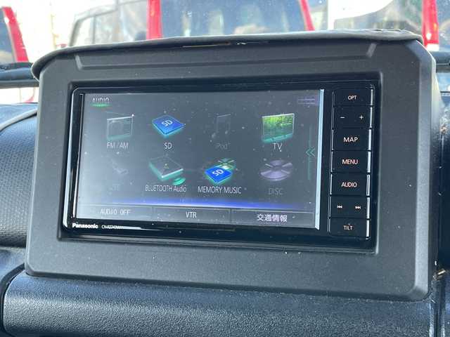 スズキ ジムニー XG 道央・札幌 2019(平31)年 15.3万km ジャングルグリーン ４WD/純正SDナビ/AM/FM/BT/SD/CD/DVD/フルセグ/衝突被害軽減ブレーキ/横滑り防止装置/ダウンヒルアシストコントロール/センターデフロック/レーンキープアシスト/バックカメラ/革巻きステアリング/リモコンキー/ハロゲンヘッドライト/オートライト/ヘッドライトレベライザー/純正フロアマット/ドアバイザー/ルーフレール/社外AW付夏タイヤ積込/185/85/R16/2023年/山6mm