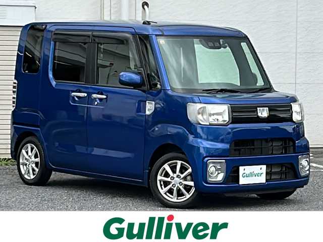 ダイハツ ウェイク L レジャーエディション SA Ⅲ 千葉県 2018(平30)年 2.6万km 青 純正ナビNSZN-W68D CD/DVD/BT　 ETC 　全方位カメラ ドラレコ フルセグTV 両側ハンズフリーパワースライドドア オートライト オートマチックハイビーム アイドリングストップ 純正14インチAW コーナーセンサー　スマートキー　プッシュスタート