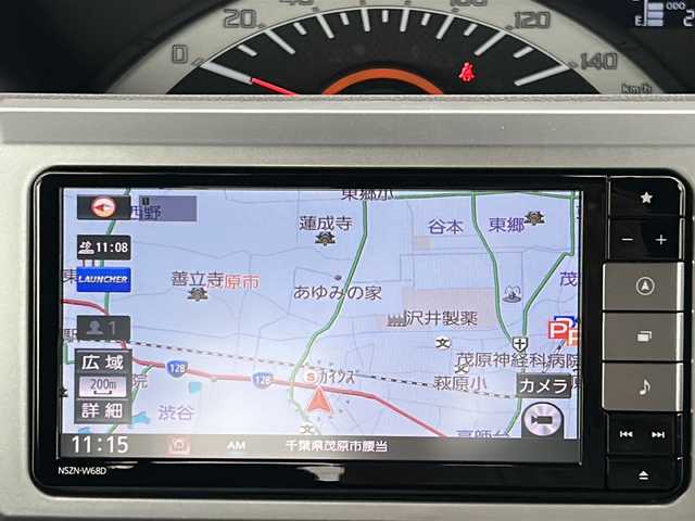 ダイハツ ウェイク L レジャーエディション SA Ⅲ 千葉県 2018(平30)年 2.6万km 青 純正ナビNSZN-W68D CD/DVD/BT　 ETC 　全方位カメラ ドラレコ フルセグTV 両側ハンズフリーパワースライドドア オートライト オートマチックハイビーム アイドリングストップ 純正14インチAW コーナーセンサー　スマートキー　プッシュスタート