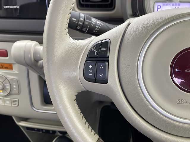 スズキ ラパン ＬＣ L 栃木県 2023(令5)年 1.7万km 緑 禁煙車/デュアルセンサーブレーキ/社外カーオーディオMVH-6600/BT/AUX/USB/前席シートヒーター/コーナーセンサー/ＬＥＤヘッドライト/スマートキー/ビルトインETC/アイドリングストップ/ステアリングスイッチ/ドライブレコーダー/プッシュスタート/社外フロアマット/ドアバイザー