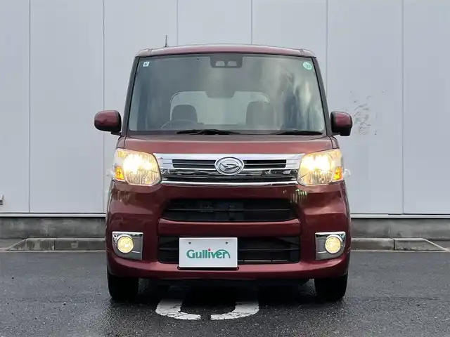 ダイハツ タント X ターボ SAⅢ 三重県 2017(平29)年 7.3万km ファイアークォーツレッドM 純正ナビ（Bluetooth/AM/FM/SD/CD/DVD/地デジTV）/純正ナビ装着用アップグレードパック（バックカメラ/6スピーカー/オーディオステアリングスイッチ/GPSアンテナ）/ETC/運転席シートヒーター/パワースライドドア（助手席側）/スライドドアイージークローザー（運転席側）/スマートアシスト3(衝突回避支援ブレーキ/衝突警報(対車両・歩行者)/車線逸脱警報/誤発進抑制制御/先行車発進お知らせ/オートハイビーム/リアコーナーセンサー/VSC/TRC)/ブラックインテリアパック（ブラック内装/中央エアコン吹き出し口シルバー加飾/エアコン吹き出し口ノブメッキ加飾/前席メッキインサイドドアハンドル/SRSサイドエアバック/ブラックファブリックシート）/eco IDLEシステム（アイドリングストップ機構）/フロントフォグランプ/自発光式アナログメーター/マルチインフォメーションディスプレイ/エコドライブアシスト照明/プレミアムシャインブラックセンターパネル/オートエアコン/リアヒーターダクト/スペアキー