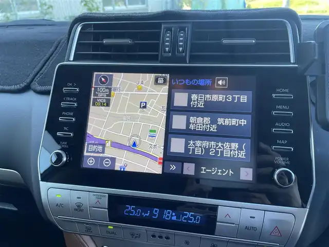 トヨタ ランドクルーザー プラド TX-L 70thアニバーサリーLTD 福岡県 2021(令3)年 4.2万km ブラック 純正ナビ　ＢＴ　サンルーフ　茶革シート　全方位カメラ　ＢＳＭ　ＬＥＤ　ビルトインＥＴＣ２．０　全方位カメラ　レーダークルーズコントロール　レーンキープアシスト　衝突軽減　オートライト　オートハイビーム　ドラレコ　パワーシート　エアーシート　シートヒーター