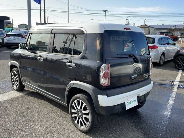 スズキ ハスラー Jスタイル Ⅱ 新潟県 2016(平28)年 5.5万km ブルーイッシュブラックパール 4WD/デュアルカメラブレーキサポート/車線逸脱警報/純正ナビ/ワンセグTV/シートヒーター/ハーフレザー/ステアリングリモコン/スマートキー/プッシュスタート/純正アルミホイール/HIDヘッドライト/フォグランプ/電格ミラー