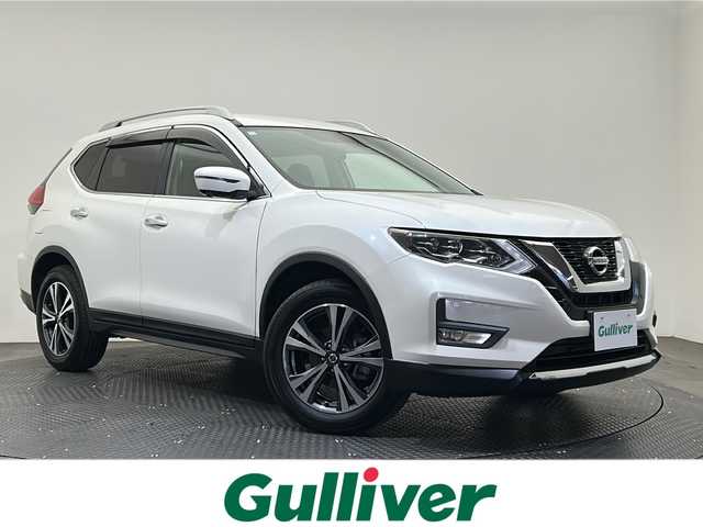 日産 エクストレイル 20Xi 愛媛県 2018(平30)年 3万km ブリリアントホワイトパール ・プロパイロット/・純正メモリーナビ/・フルセグテレビ/Bluetooth/USB/・アラウンドビューモニター/・デジタルインナーミラー/・カプロンシート/・シートヒーター/・ドライブレコーダー/・ETC/・LEDヘッドライト/・オートヘッドライト/・フォグランプ/・ルーフレール/・電動リアゲート