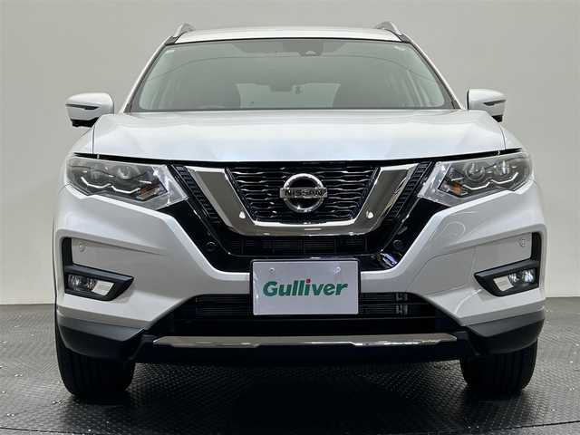 日産 エクストレイル 20Xi 愛媛県 2018(平30)年 3万km ブリリアントホワイトパール ・プロパイロット/・純正メモリーナビ/・フルセグテレビ/Bluetooth/USB/・アラウンドビューモニター/・デジタルインナーミラー/・カプロンシート/・シートヒーター/・ドライブレコーダー/・ETC/・LEDヘッドライト/・オートヘッドライト/・フォグランプ/・ルーフレール/・電動リアゲート