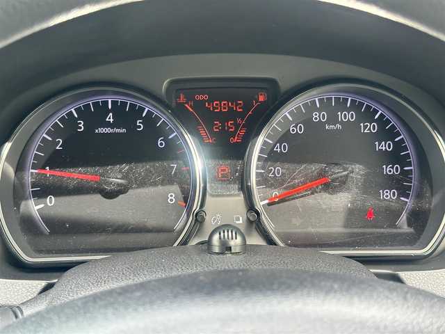 日産 ノート XVセレ +セーフ 愛知県 2015(平27)年 5万km ラディアントレッド 純正SDナビ　/レーンキープアシスト　/アラウンドビューモニター　/コーナーセンサー　/バックカメラ　/スマートキー　/自動防眩ミラー　/AAC/ETC