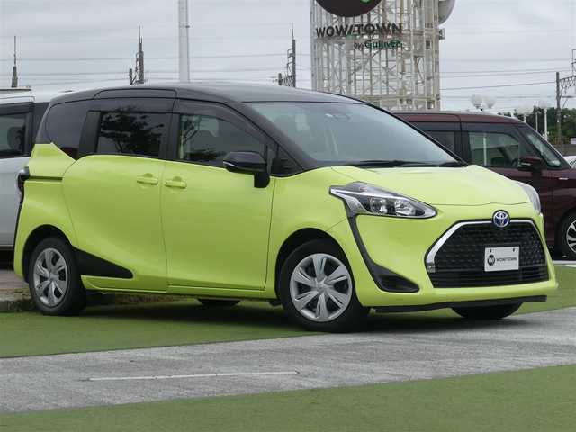 トヨタ シエンタ ハイブリッド X 愛知県 2020(令2)年 4.7万km ブラックマイカ/エアーイエロー 2トーン Toyota Safety Sense/・プリクラッシュセーフティ/・レーンディパーチャーアラート/・オートハイビーム/左パワースライドドア/右イージークローザードア/純正SDナビ/地デジTV/【CD再生機能　Bluetooth接続】/バックカメラ/ETC/HIDヘッドライト/ウインカーミラー/クリアランスソナー/スマートキー