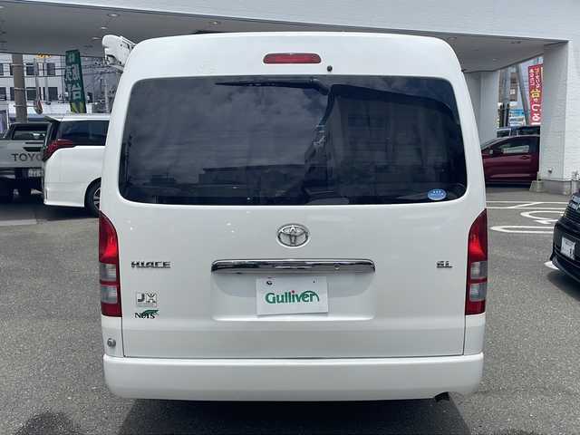 トヨタ ハイエース GL 福岡県 2012(平24)年 6.7万km ホワイト Panasonic製ナビ（CN-MW240D）/（AM/FM/CD/DVD/ワンセグTV）/片側スライドドア/ETC/後付けカーテン/電動格納ミラー/AC100V/ドアバイザー/オートライト/ABS/社外15インチアルミホイール/スペアキー×１/保証書/取扱説明書