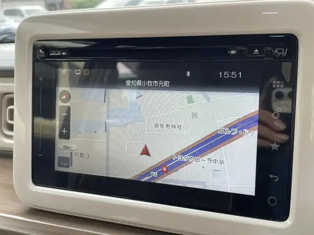 スズキ ラパン F リミテッド 愛知県 2017(平29)年 7.7万km アーバンブラウンパールメタリック サイドバイザー/純正フロアマット/SD純正ナビ/FM/AM/DISC/BT/フルセグTV/USB/全方位モニター/ベンチシート/運転席シートヒーター/衝突被害軽減ブレーキ/14インチ社外AW/プッシュスタート/アイドリングストップ/ABS/横滑り防止装置/LEDヘッドライト/オートライト/電動格納ミラー/取扱説明書/スペアキー/スマートキー