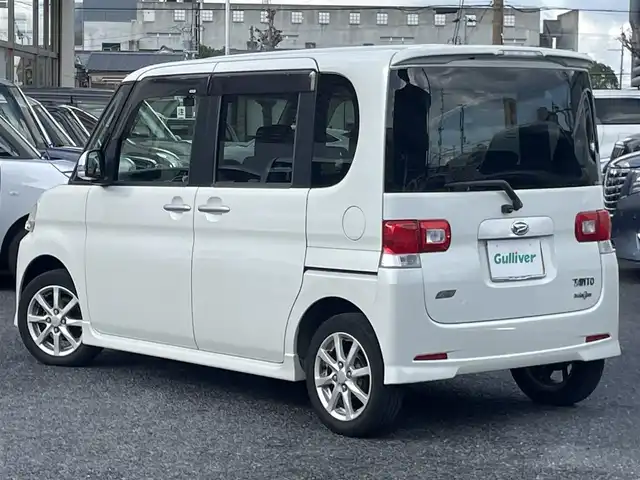 ダイハツ タント G 大阪府 2012(平24)年 7.3万km パール 純正ナビ/-Bluetooth/ワンセグTV/CD/DVD/FM/AM/片側PWスライドドア/前後ドラレコ/バックカメラ/ETC/スマートキー