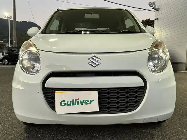 スズキ アルト エコ S 長崎県 2012(平24)年 12.5万km リーフホワイト 純正オーディオ/・AM/FM/CD/アイドリングストップ/ライトレベライザー/電動格納ミラー/フロアマット/ドアバイザー/保証書/取扱説明書