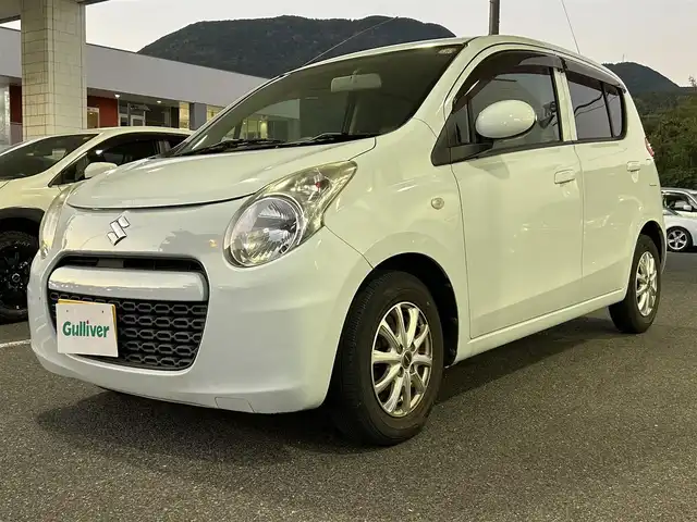 スズキ アルト エコ S 長崎県 2012(平24)年 12.5万km リーフホワイト 純正オーディオ/・AM/FM/CD/アイドリングストップ/ライトレベライザー/電動格納ミラー/フロアマット/ドアバイザー/保証書/取扱説明書