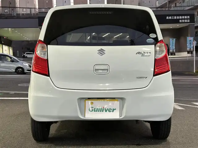 スズキ アルト エコ S 長崎県 2012(平24)年 12.5万km リーフホワイト 純正オーディオ/・AM/FM/CD/アイドリングストップ/ライトレベライザー/電動格納ミラー/フロアマット/ドアバイザー/保証書/取扱説明書
