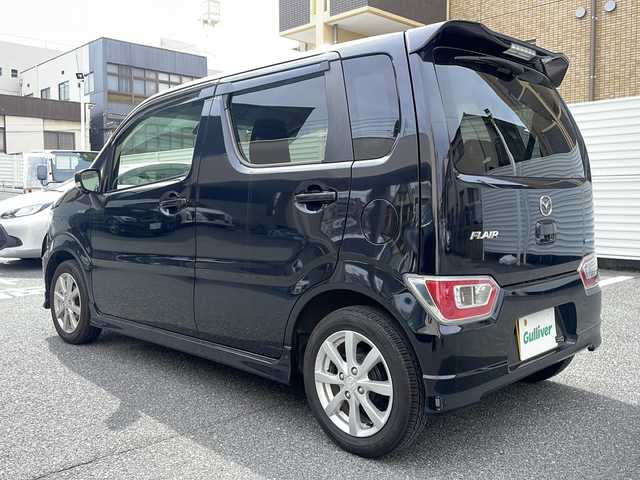マツダ フレア ハイブリッド XS 広島県 2018(平30)年 10.3万km ブルーイッシュブラックパール3 代車車両