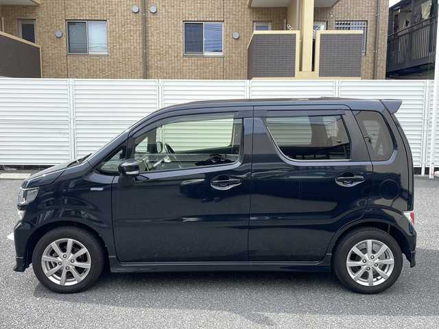 マツダ フレア ハイブリッド XS 広島県 2018(平30)年 10.3万km ブルーイッシュブラックパール3 代車車両