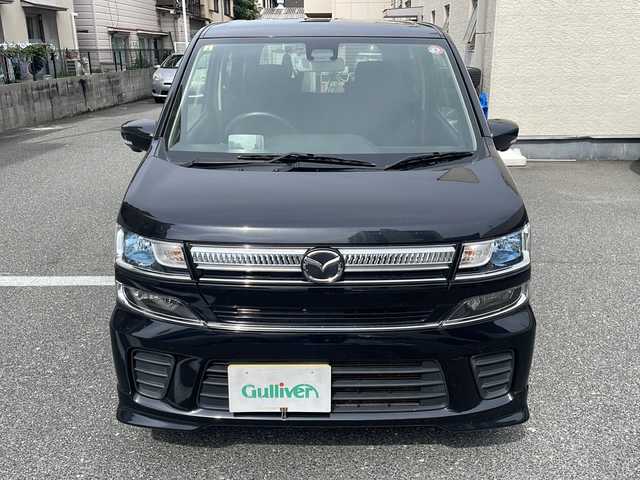 マツダ フレア ハイブリッド XS 広島県 2018(平30)年 10.3万km ブルーイッシュブラックパール3 代車車両