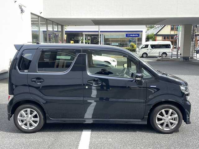 マツダ フレア ハイブリッド XS 広島県 2018(平30)年 10.3万km ブルーイッシュブラックパール3 代車車両