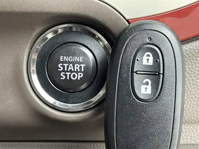 スズキ ラパン ショコラ X 群馬県 2014(平26)年 7.5万km シャンパンピンクPM 社外ディスプレイオーディオ　ＨＩＤライト　オートライト　ラパンショコラ専用シート　社外１４インチアルミホイール　純正フロアマット　ＥＴＣ　スマートキー　オートエアコン　横滑り防止装置　禁煙車