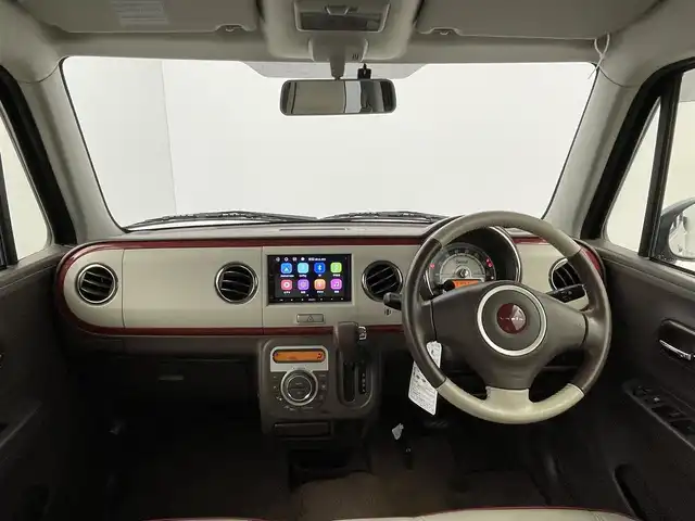 スズキ ラパン ショコラ X 群馬県 2014(平26)年 7.5万km シャンパンピンクPM 社外ディスプレイオーディオ　ＨＩＤライト　オートライト　ラパンショコラ専用シート　社外１４インチアルミホイール　純正フロアマット　ＥＴＣ　スマートキー　オートエアコン　横滑り防止装置　禁煙車