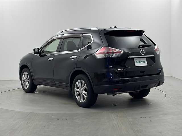 日産 エクストレイル 20X 栃木県 2014(平26)年 11.6万km ダイヤモンドブラック 純正ナビ/（フルセグ/CD/DVD/AM/FM)/横滑り防止/駐車支援センサー/コーナリングスタビリティアシスト/アクティブエンジンブレーキ/電動リアゲート/電動格納ミラー/前席シートヒーター/ビルトインETC/プッシュスタート/スマートキー